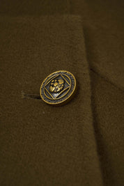 Women’s Brown High Neck Short Coat