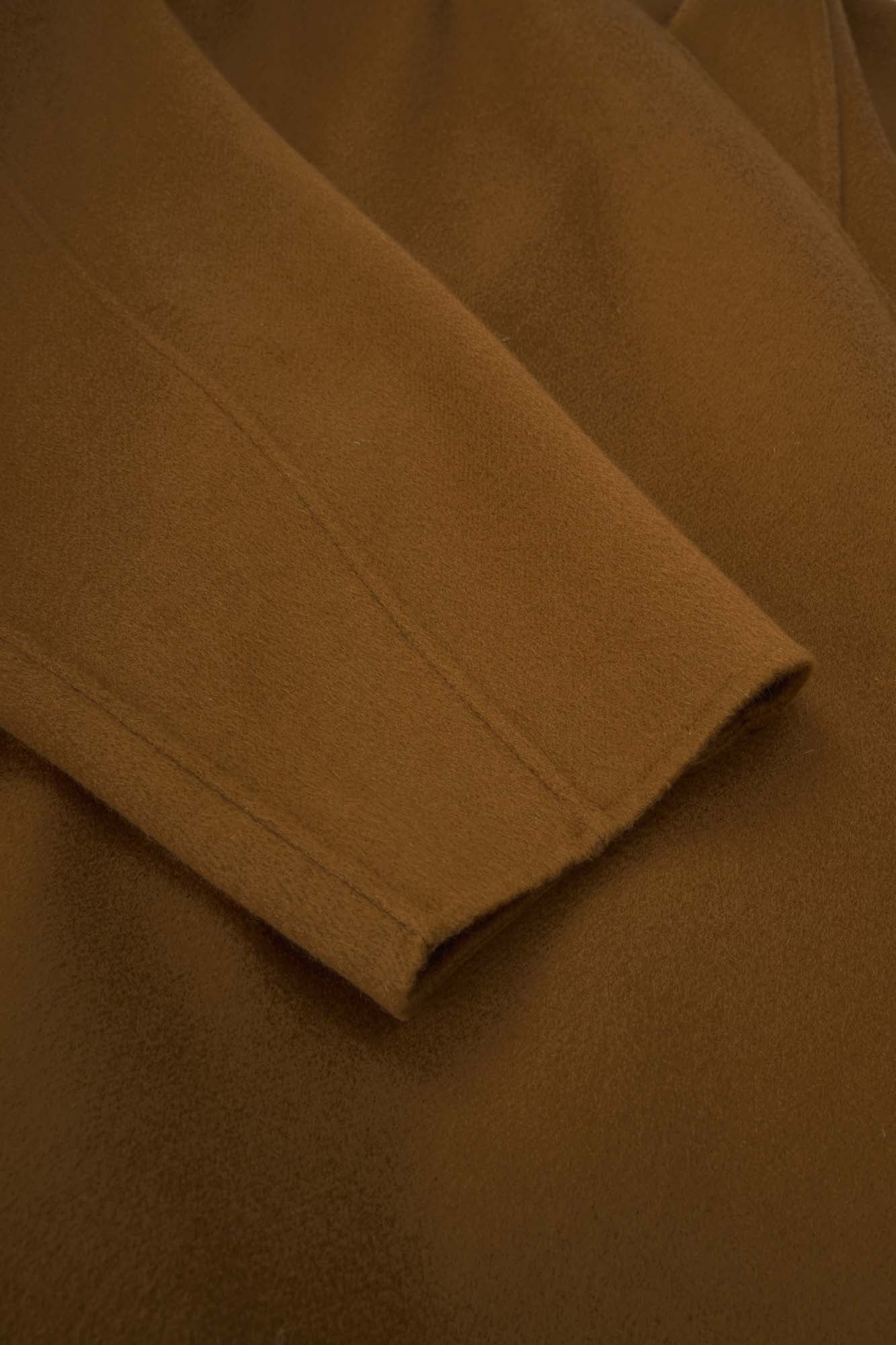 Women‘s Brown Draped Cape Cardigan