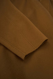 Women‘s Brown Draped Cape Cardigan
