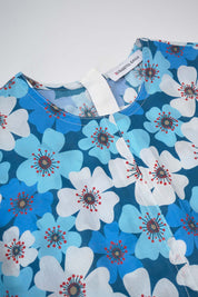 Women’s Blue Full Midi Skirt