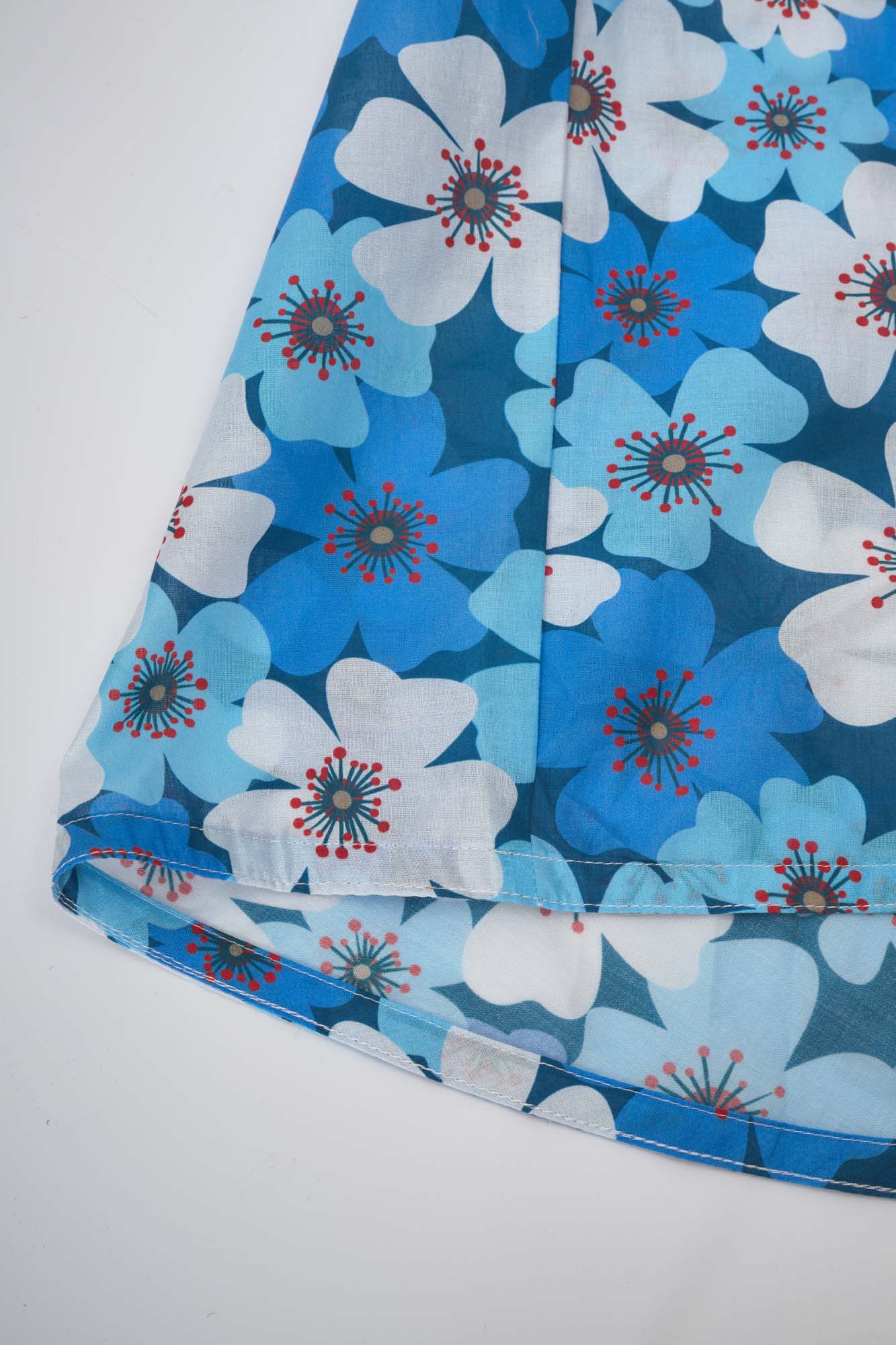 Women’s Blue Full Midi Skirt