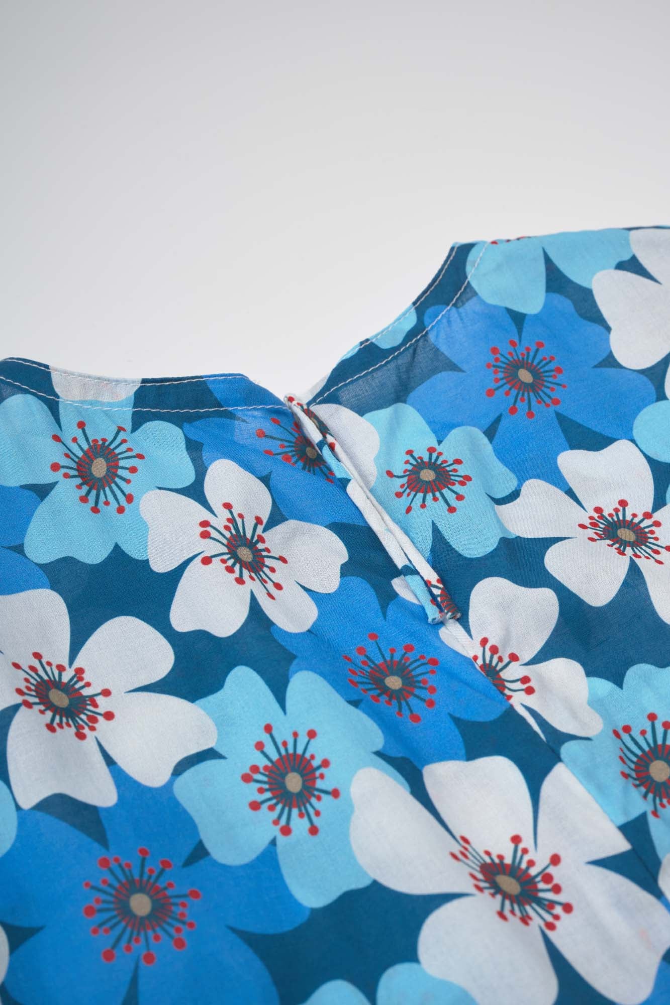 Women’s Blue Full Midi Skirt
