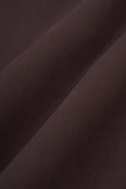 Women‘s Burgundy Cotton Long Trench Coat