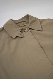 Women‘s Khaki Cotton Long Trench Coat