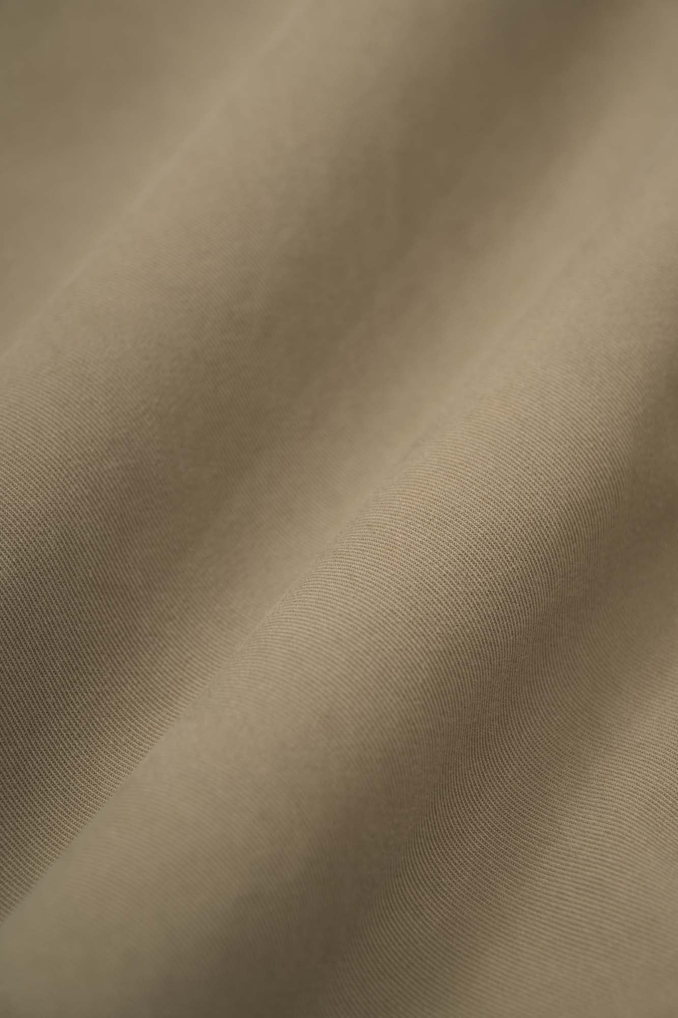 Women‘s Khaki Cotton Long Trench Coat