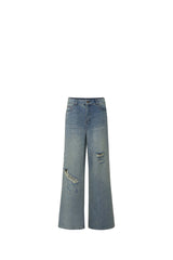 Women’s Light Blue Wide Leg Jeans