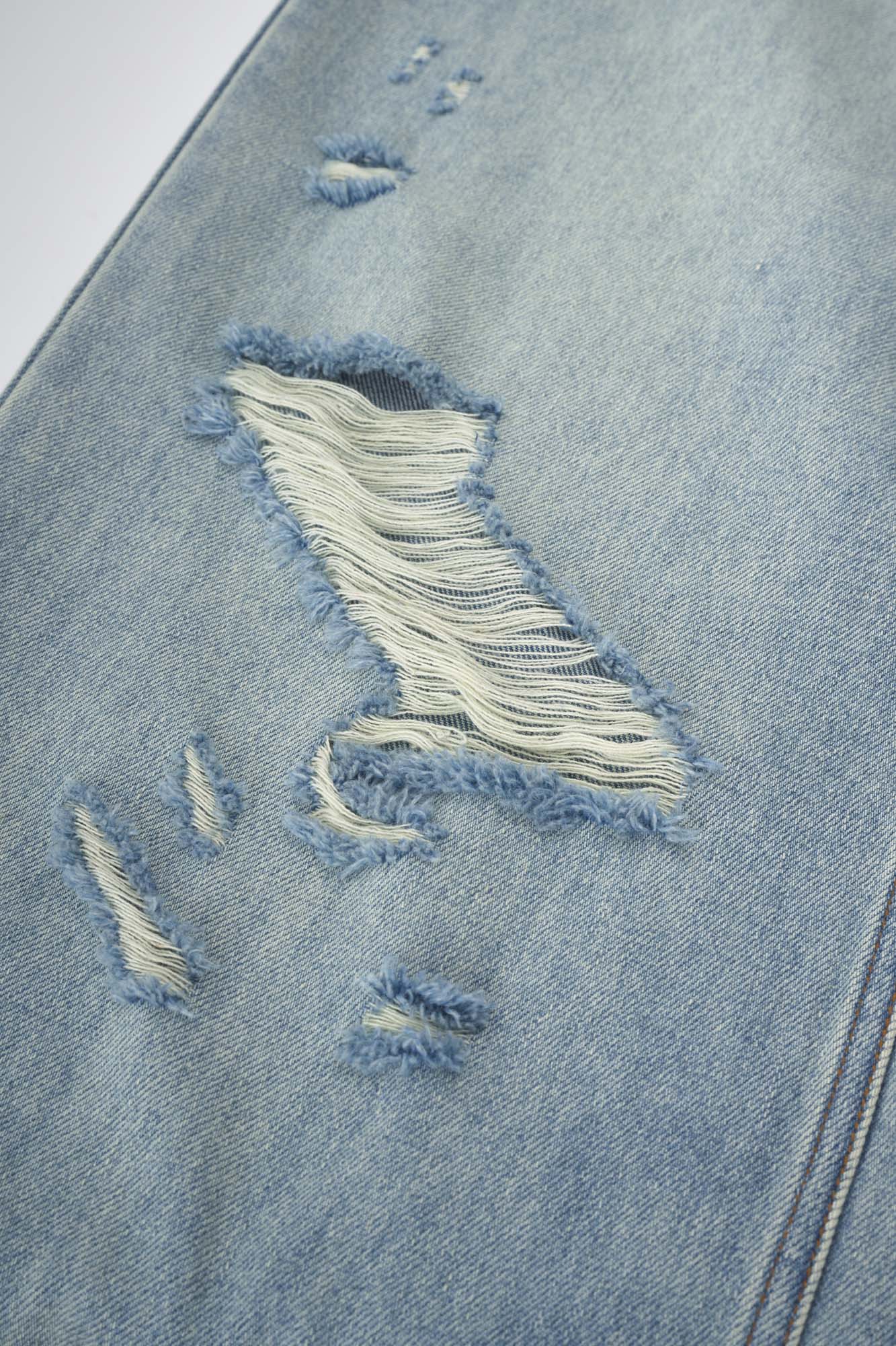 Women’s Light Blue Wide Leg Jeans