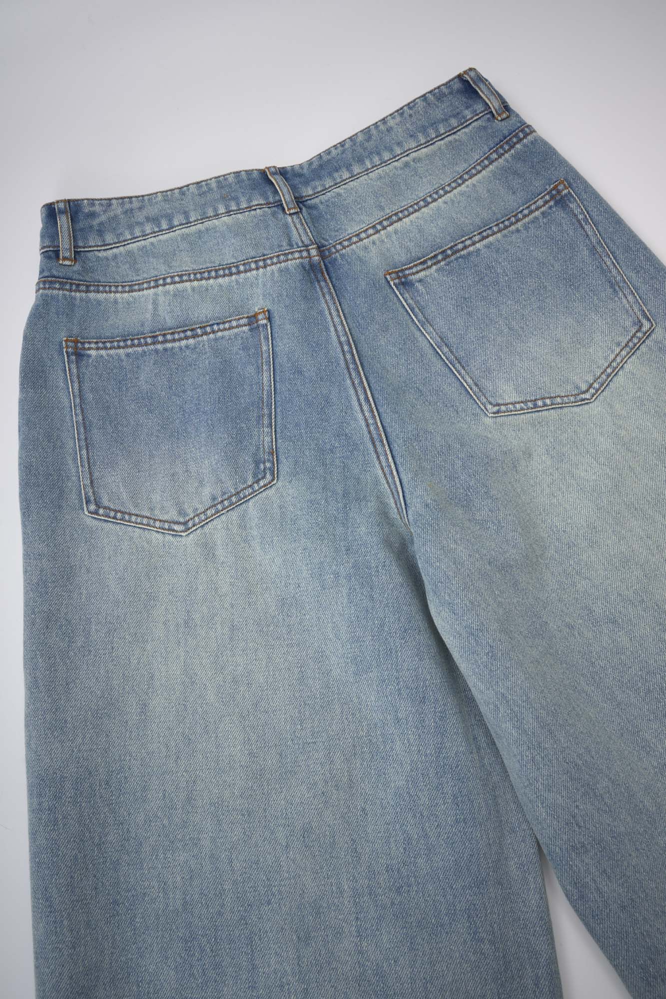 Women’s Light Blue Wide Leg Jeans