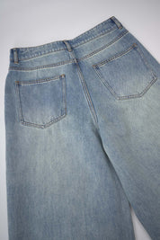 Women’s Light Blue Wide Leg Jeans