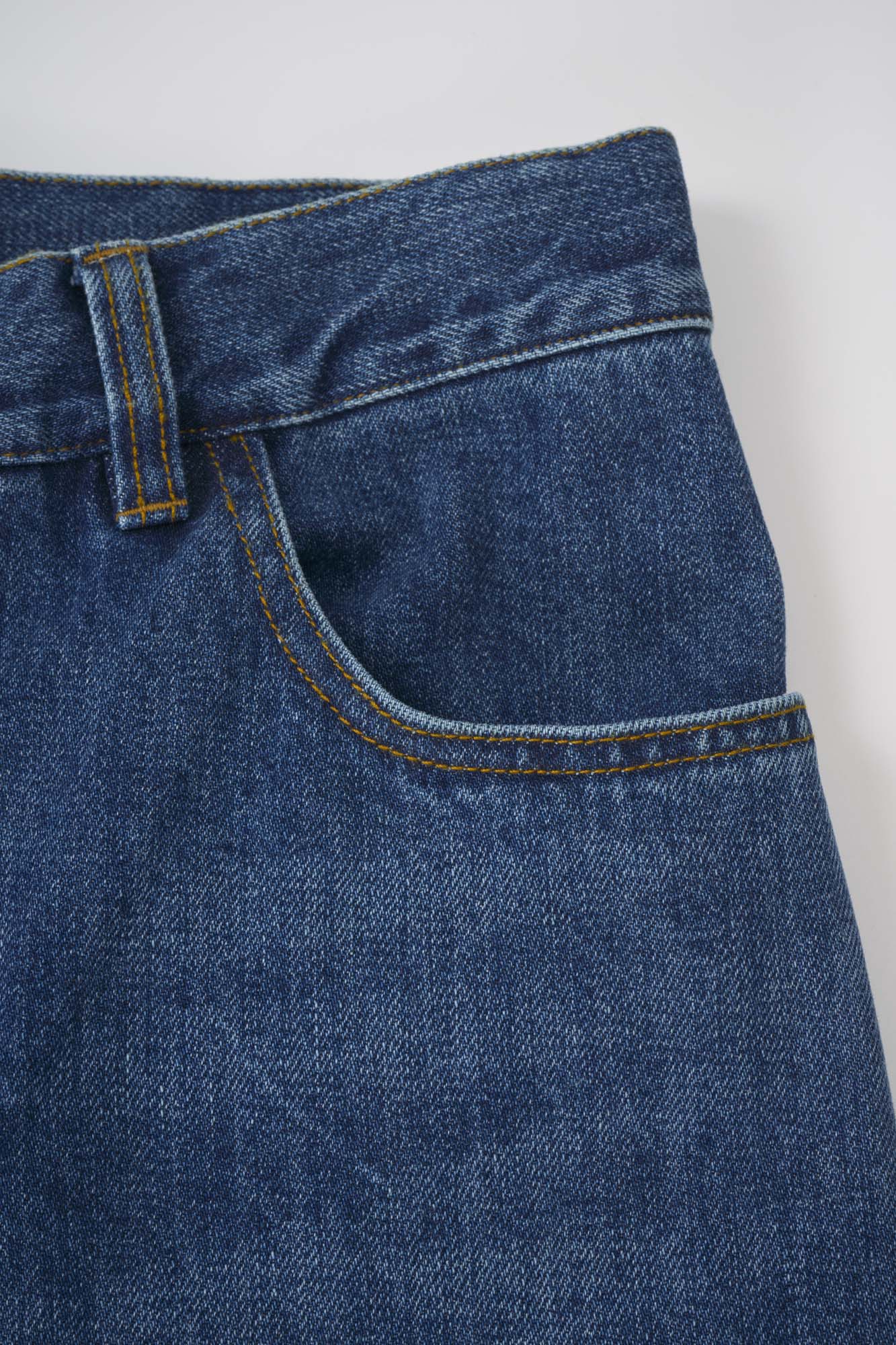 Women‘s Blue High Waist Flare Jeans