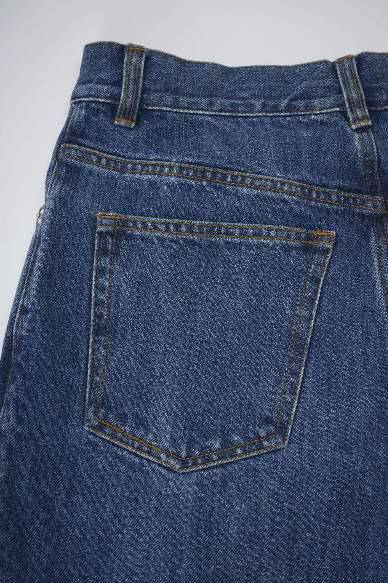 Women‘s Blue High Waist Flare Jeans