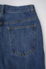Women‘s Blue High Waist Flare Jeans