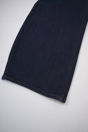 Women‘s Dark Blue Tapered Barrel Jeans