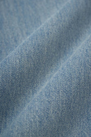 Women‘s Light Blue Cropped Wide Leg Jeans