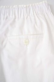 Women‘s White Tailored Bermuda Shorts