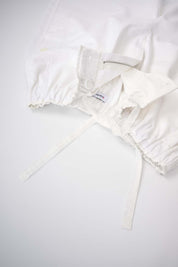 Women‘s White Tailored Bermuda Shorts