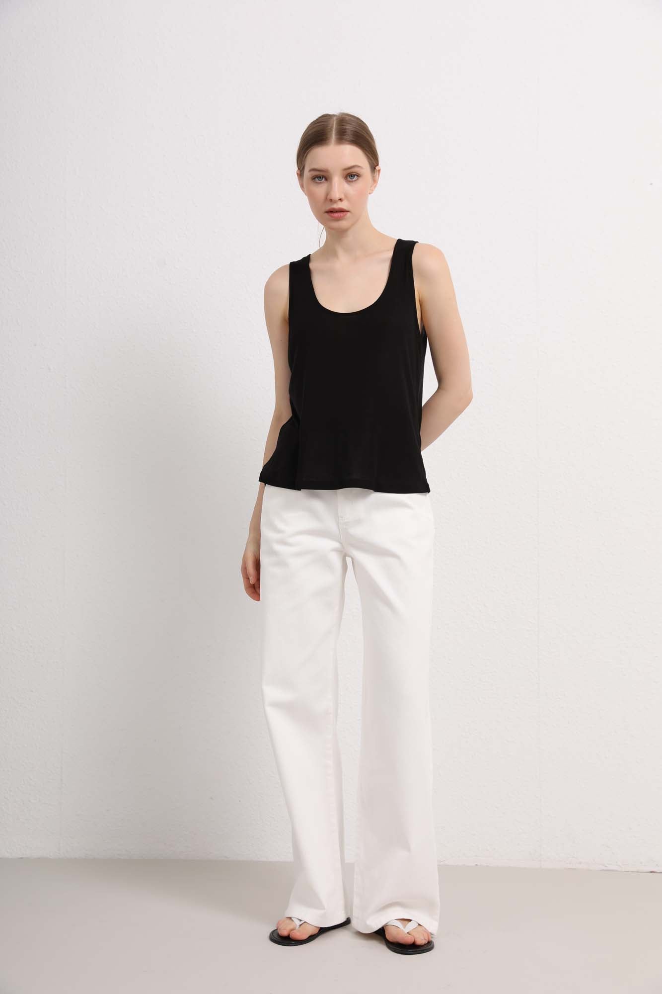 Women's Sleeveless Cotton Tank Top
