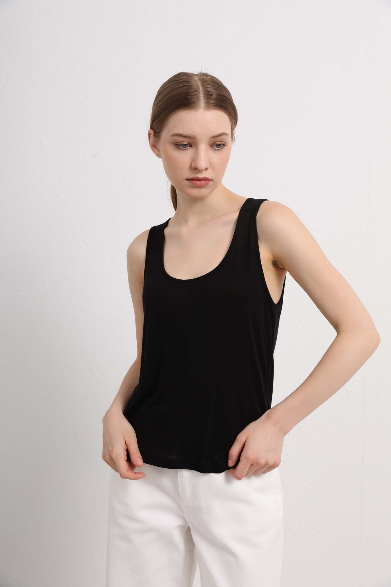 Women's Sleeveless Cotton Tank Top